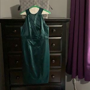 Teal dress from The Limited